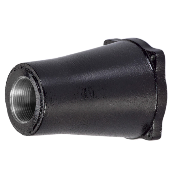 5K4P0N05 - HANDLE w/NPT METAL BLACK SIZE 4 1/2